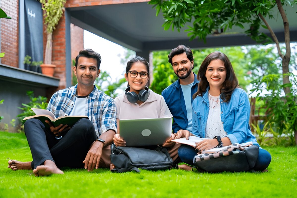 College students discussing coursework after B.Ed Admission in Bangalore